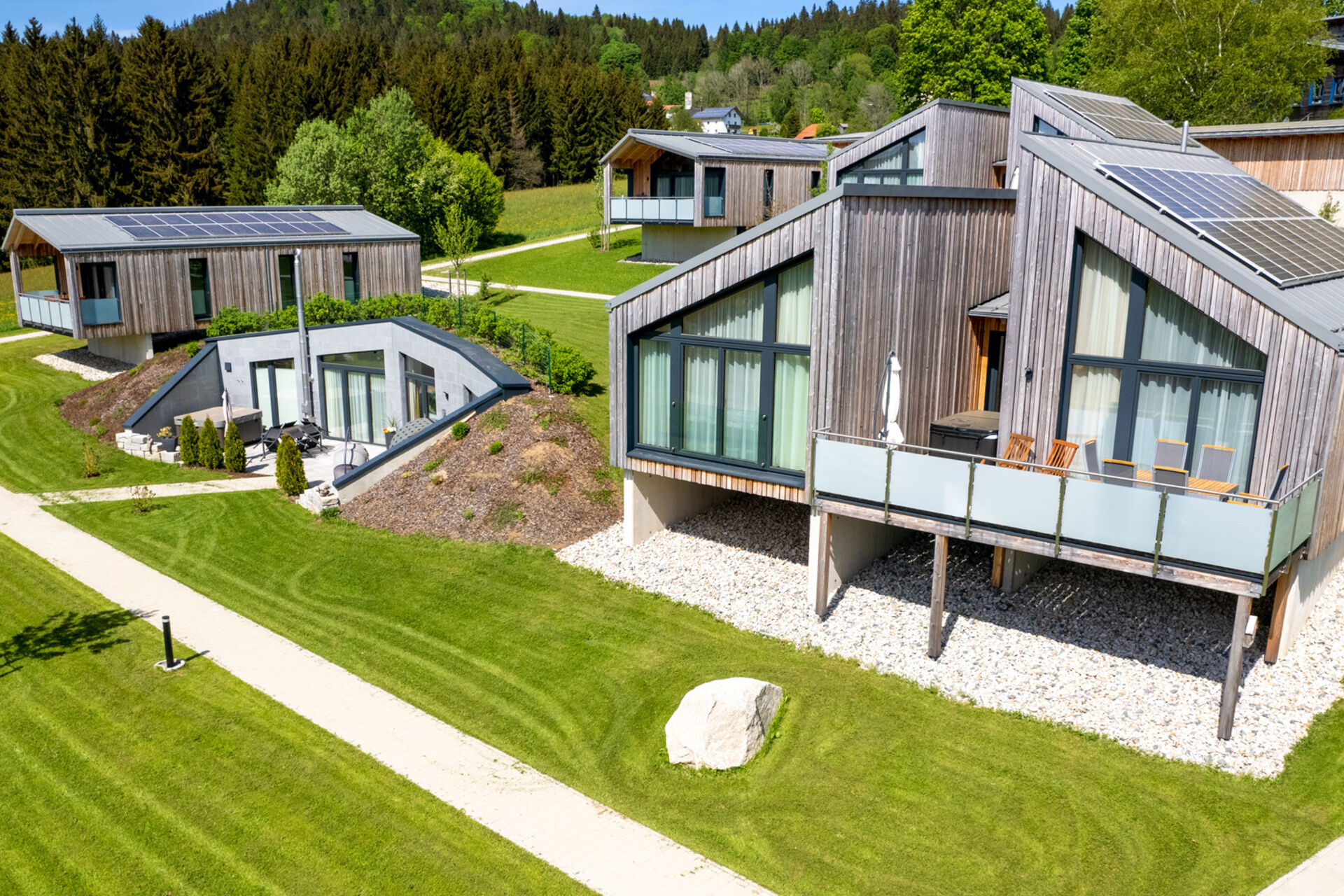 Mauth Ins Waidlerland Mauth Luxus Chalets Bayerischer Wald